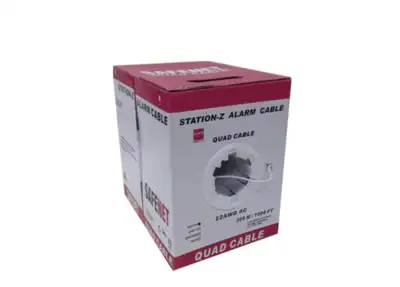 Station Z alarm cable. 7 boxes. Leftovers from a big project. Roughly 800’ in each box. Station Z al...