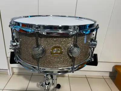 DW Snare Drum, Ten and Six, Collectors, Gold Glass 6 x 14", View more