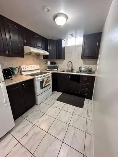 Looking for tenant for a one large bedroom with full washroom, separate entrance with access to back...