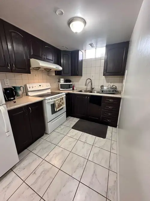 Looking for tenant for a one large bedroom with full washroom, separate entrance with access to back...