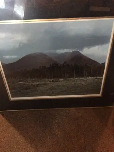 Limited edition print of mountains a wild stallion limited edition print 43 of only 120 produced cal...