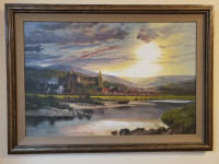 Tintern Abbey (Wales) (framed reproduction)