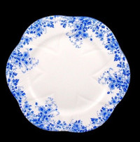 Shelley Dainty Blue Bone China Bread and Butter Plate