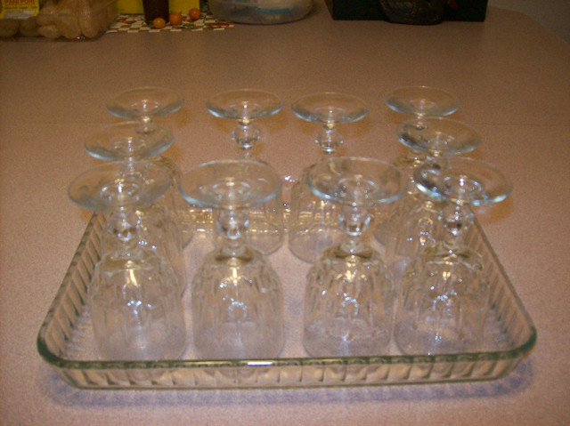 10 coupe de cristal,tasses,verres,bock,vase de cristal dans Vaisselle et articles de cuisine  à Laval/Rive Nord