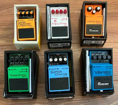 Boss pedals, View more