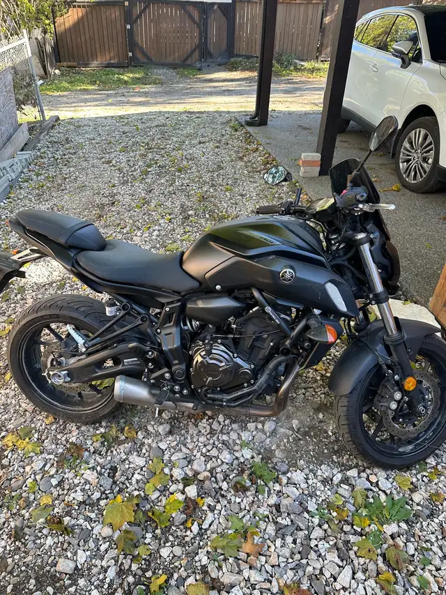 2019 Yamaha MT07 in Street, Cruisers & Choppers in Vernon - Image 2