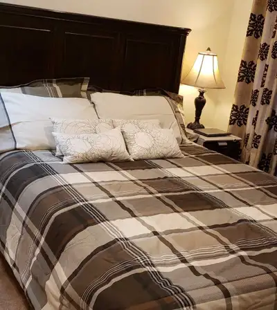 100% Cotton Queen size comforter/duvet with sheets , pillow case, View more