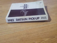 1982 Datsun Pick-up Service Manual