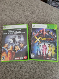 Xbox 360 Fantastic 4 X-Men Games