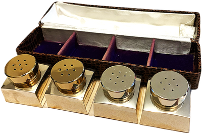 NEW Made in Japan Salt & Pepper Set – Metal Finish – Scarborough, View more