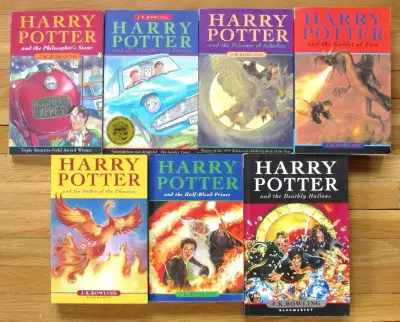 Harry Potter Hardcover HC Books $5+ each with /without DJ's, View more