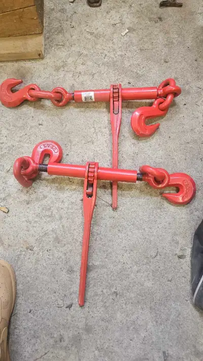 2 brand new ratchet chain binders 1/2-5/8, View more