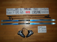 Ensembles kit de ski de fond écaille et classique