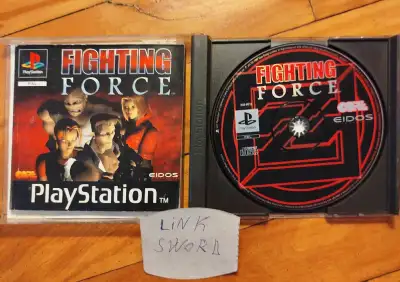 Fighting force PS1 PAL ( Europe ) Complet boîte + notice, View more