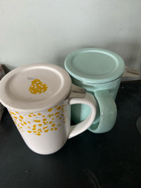 Davidstea mugs and spoons