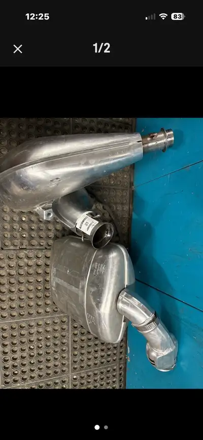 New complete exhaust Obo