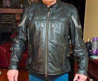 Manteau Harley Davidson en cuir large - Leather jacket
