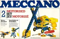 Vintage 1978 Jeu de construction motorisé MECCANO Angleterre