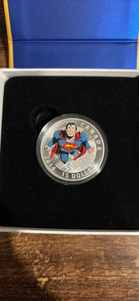 Superman silver coin 