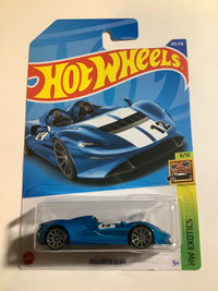 Hot Wheels Mclaren Elva Diecast sports race luxury car Exotics