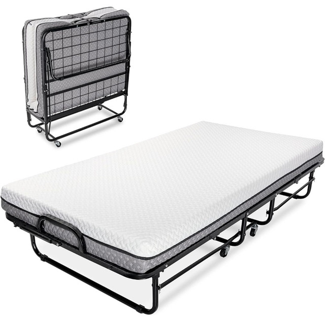 Milliard Deluxe Diplomat Folding Bed – Twin Size - Guest Bed - | Beds &  Mattresses | Ottawa | Kijiji