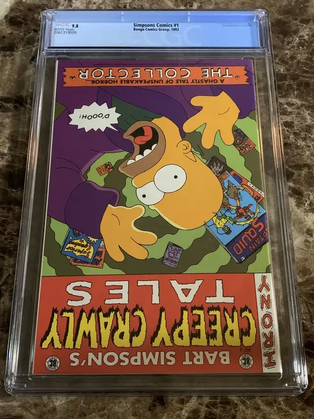Simpsons Comics #1 CGC 9.8! in Comics & Graphic Novels in Windsor Region - Image 4