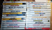 31 Nintendo WII Games Tested & Working (Prices as Listed)
