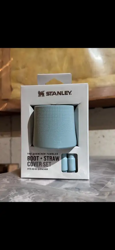 Protect your Stanley Quencher tumbler with these brand new, unopened accessory sets which include a...