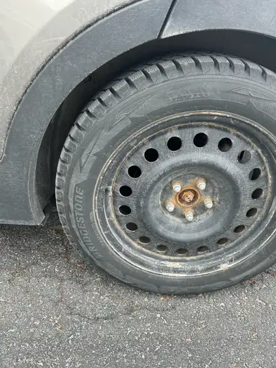 $500 now or $750 in October if I have to store them. Blizzak winter tires 235-55-19 and 19” 5x114.3...