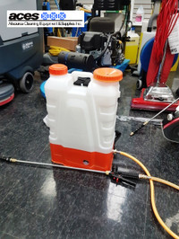 Disinfectant Sprayer/Mister Battery Powered W/ Charger + Nozzles