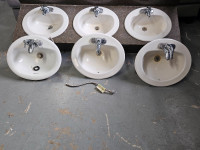 Sinks, toilets and urinals.  Used but like new!