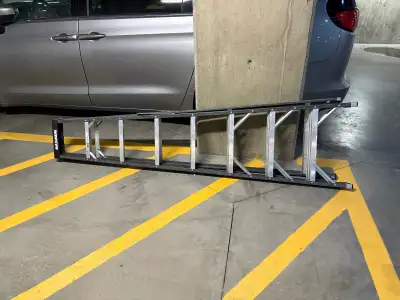 8’ Mastercraft extension ladder, View more