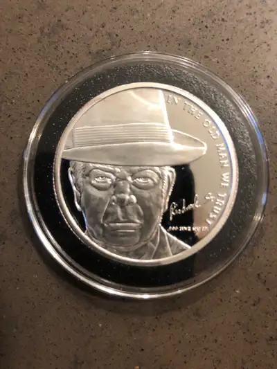 In The Old Man We Trust Silver 1 Troy Ounce .999 Fine Silver World Famous Gold and Silver Pawnshop $...