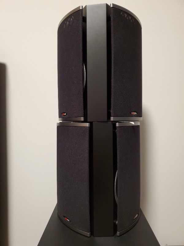 Polk FXi3 Dipole / Bipole 45 degree angle surround speakers Speakers Calgary Kijiji