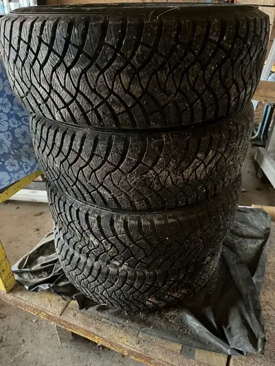 Winter tires and rims from 2012 Subaru forester. I no longer have the vehicle. Tires were used 1-2 s...