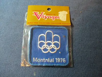 A great souvenir from the 1976 OLYMPICS held in Montreal. In it's original packaging by VOYAGEUR EMB...
