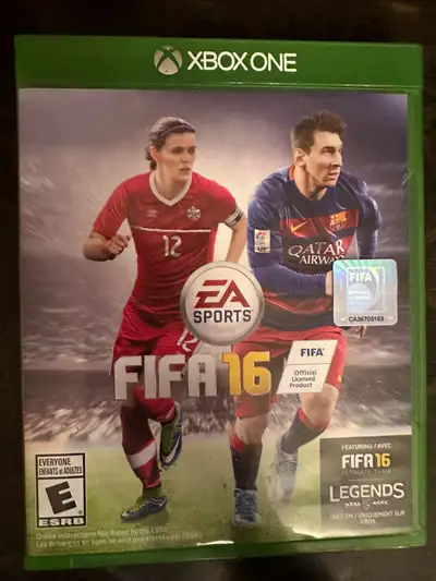 À vendre : FIFA 16 pour Xbox One État : Très bon état, boîtier et disque en excellent état. Jouez av...
