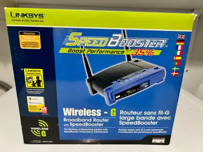 Linksys WRT54GS router, View more