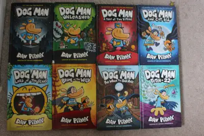 Dog Man books, View more