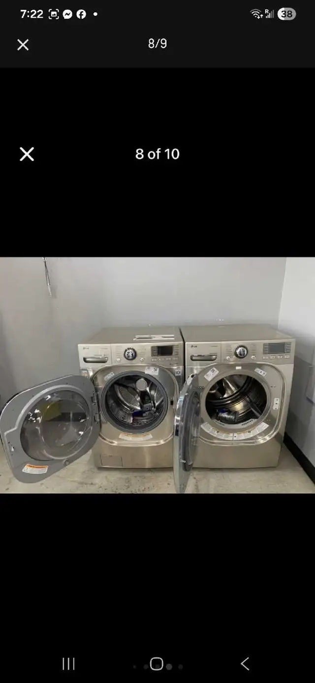 STEAM WASHer electric dryer stackable  in Washers & Dryers in Oakville / Halton Region - Image 9