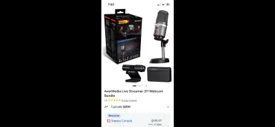 Just the microphone I lost the webcam