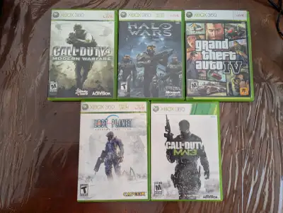 Xbox 360 games (19 games, all should go in 1 sale), View more