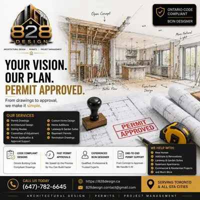 $800-BUILDING PERMIT SERVICES, View more