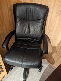 Leather office chair