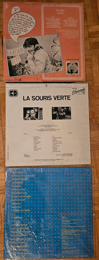 LP vinyle émissions jeunesse Québec 