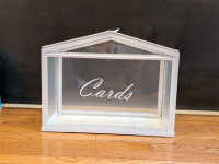Wedding card/gift box