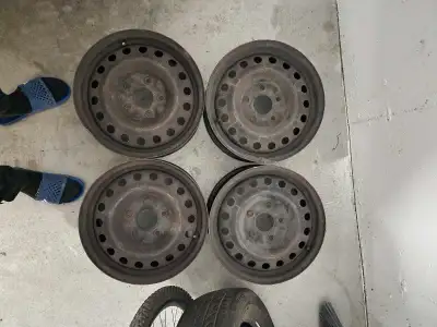 17 inch steel rims. 4 available 5x114.3 bolt pattern. Asking for $50 in Total for 4 Rims. Call or Te...