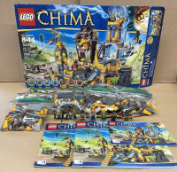 LEGO Legends of Chima 70010 The Lion CHI Temple 7 Minifigures
