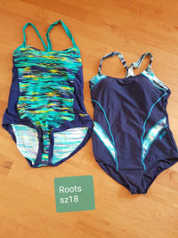 ROOTS  & Christina NEW Bathing Suits Size 18