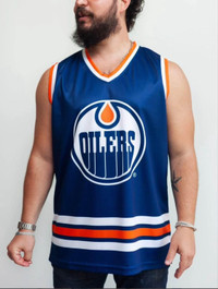 Oilers Basketball tank by Bench Clearers 2XL